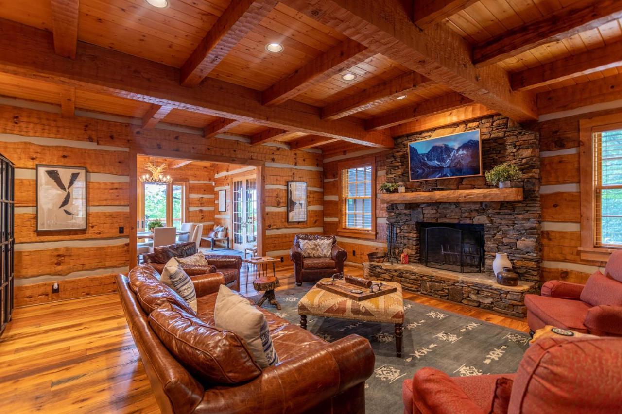 Вилла Matney Ridge Estate Баннер-Элк Экстерьер фото