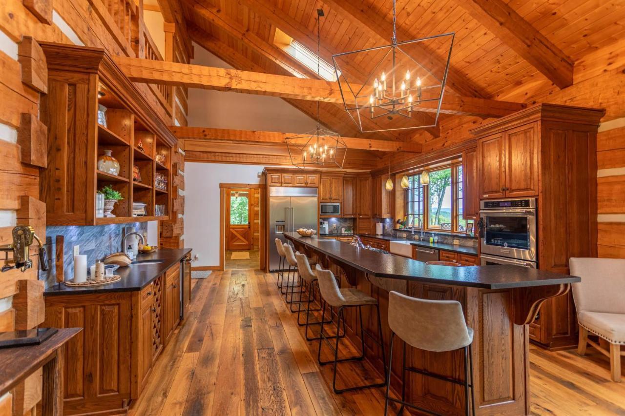 Вилла Matney Ridge Estate Баннер-Элк Экстерьер фото