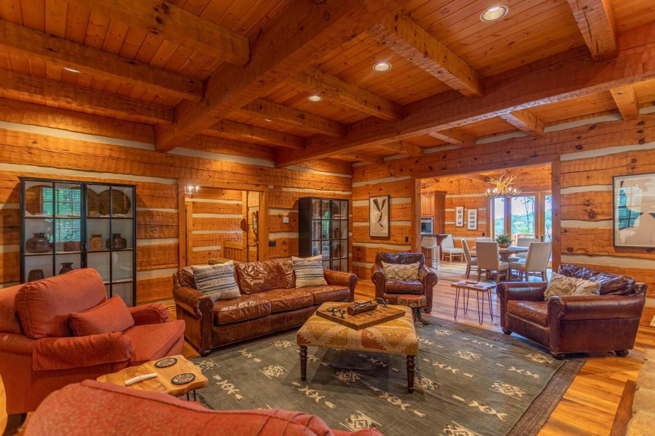 Вилла Matney Ridge Estate Баннер-Элк Экстерьер фото