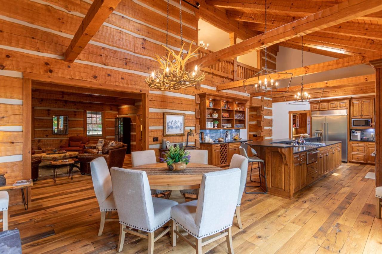 Вилла Matney Ridge Estate Баннер-Элк Экстерьер фото