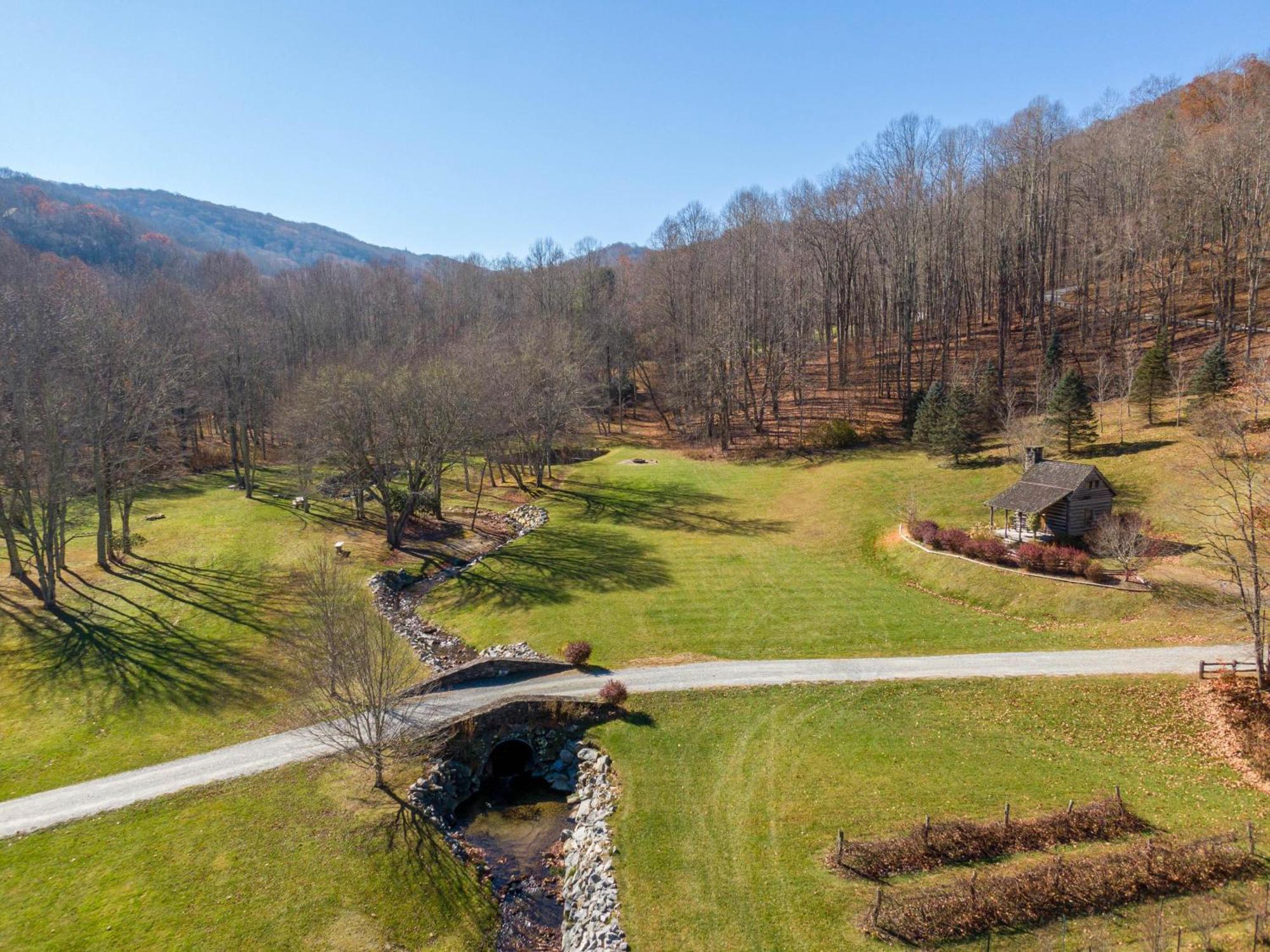 Вилла Matney Ridge Estate Баннер-Элк Экстерьер фото